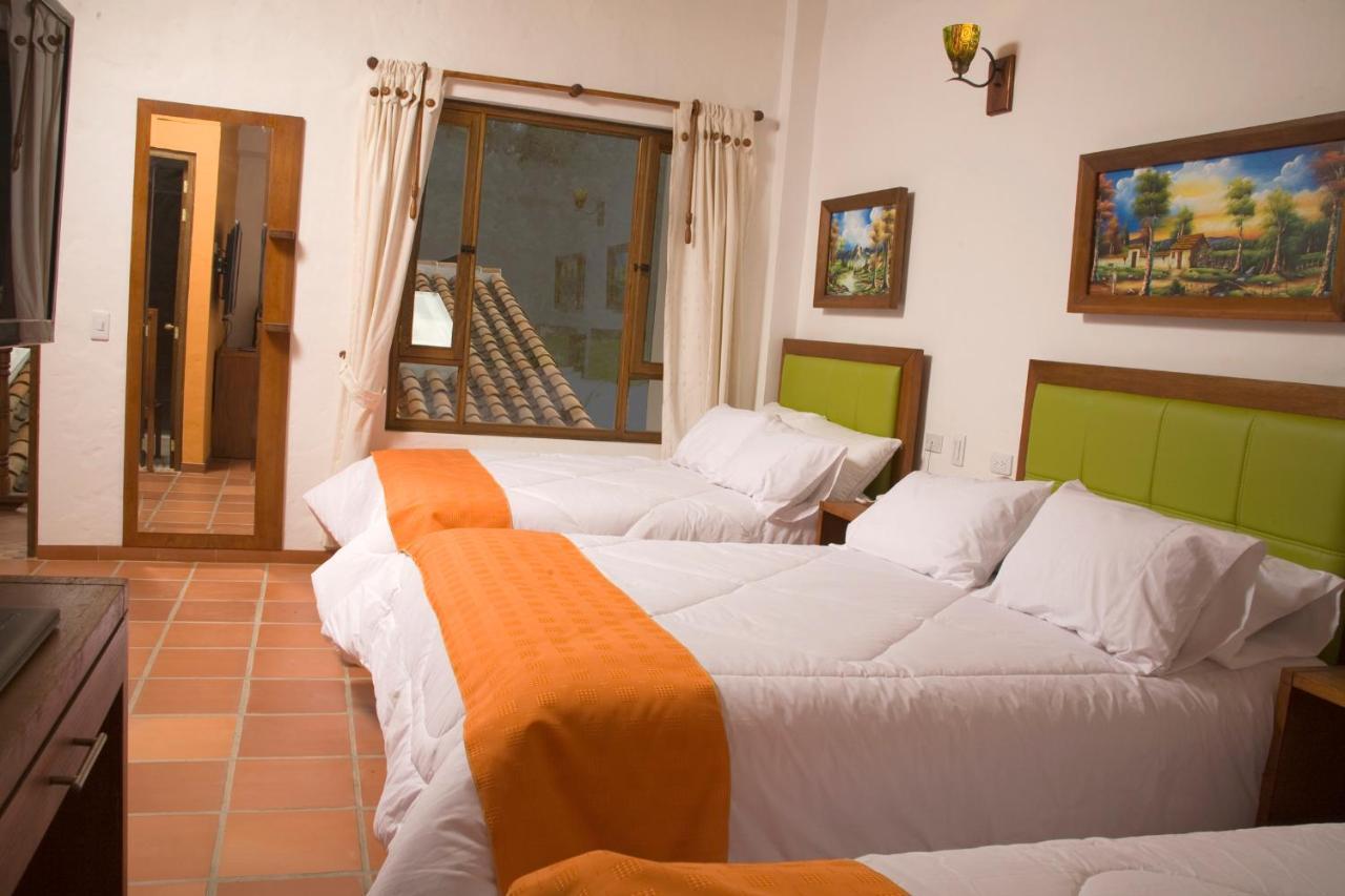 Hotel Villa Alegria Sáchica Quarto foto