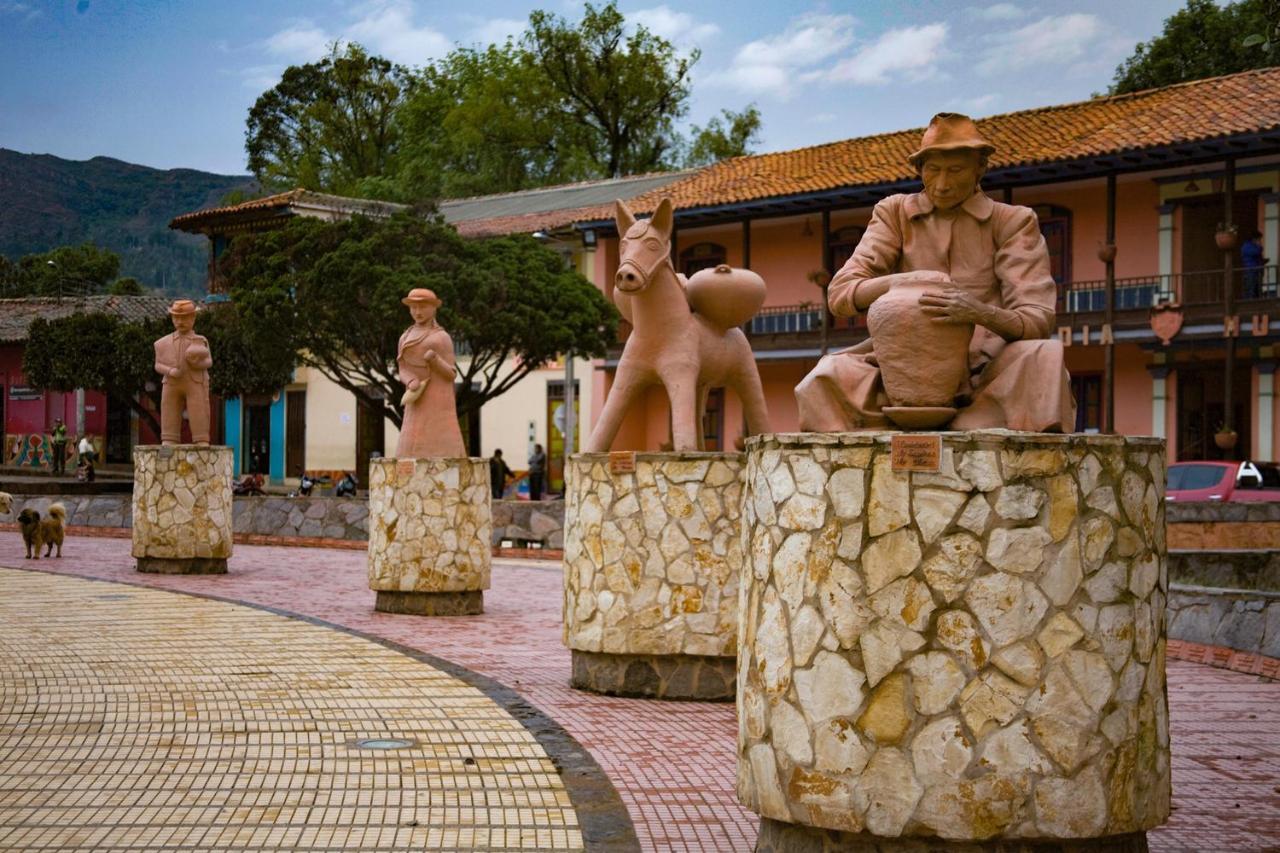 Hotel Villa Alegria Sáchica Exterior foto